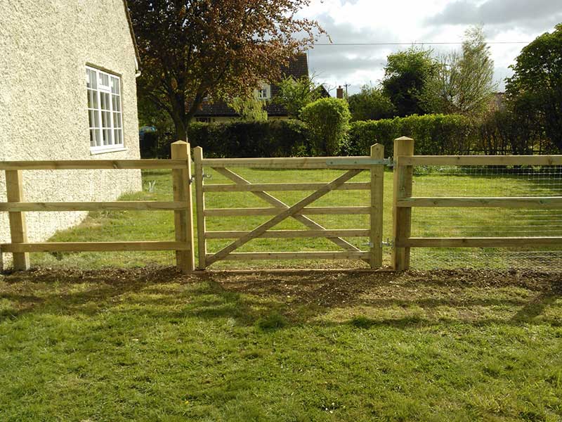 Timber 3 Rail Fencing by Fowler Fencing